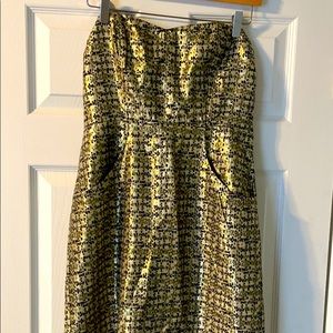 Fun Gold Dress - The Limited Size 6